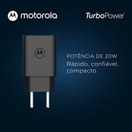 Carregador Motorola Turbo Power 20W Original com Cabo USB-C 1 Metro - imagem 4