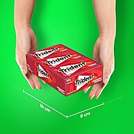 Trident Morango Zero Açúcar: Frescor e Sabor (21 unid.) - imagem 4