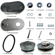 Kit Embreagem CVT 212CC para Go Kart: Conversor de Torque 12T/10T #35 & #40/41/420 - Manco Comet TAV2 - imagem 3