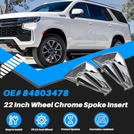 Roda Chromespoke 22" para Silverado Suburban 2021-2023 - Design Exclusivo GM 84803478 - imagem 3