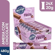 Nutry Barra De Fruta Ameixa 20G - Display Com 24 Unidades - Com Fruta Chocolate E Aveia - imagem 3