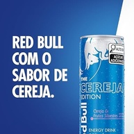 Pack de 24 Latas Red Bull Energético, Cereja e Frutas Silvestres, 250ml - imagem 2