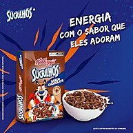 Sucrilhos Chocolate Kelloggs: Crocância e Sabor Irresistível 240g - imagem 3