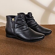 Bota Feminina Preta Cano Curto Comfortflex 2491302-1 - imagem 2