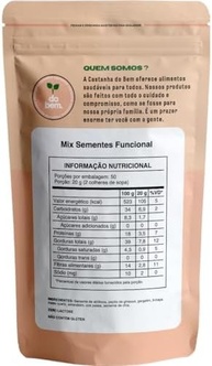 Mix Sementes Funcional - Castanha do Bem - 250g - imagem 4