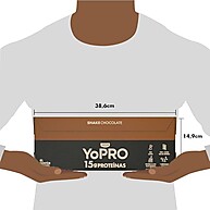 Pack YoPRO Bebida Láctea UHT Chocolate 15g de proteínas 250ml - 24 unidades - imagem 2