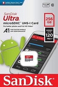 Cartão de Memória Sandisk Ultra Micro SDXC 256GB - Velocidade 120MB/s - imagem 4