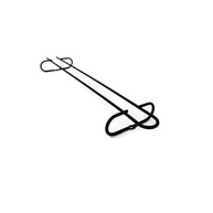 Suporte Organizador para Taças de Vinho com Limitador - 25cm - Preto Elegante - imagem 1