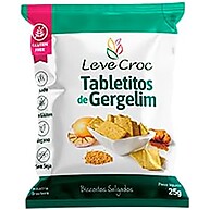 Tabletitos Gergelim: Biscoito Salgado Sem Glúten 25g - imagem 1