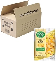 Snacks De Soja Goodsoy Sabor Queijo 25g (12 unidades) - imagem 2