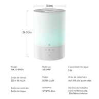 Umidificador de Ar Inteligente com Luz RGB e Controle por App - Difusor de Aromas 2.5L - imagem 3