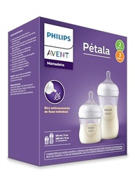 Philips Avent Kit Mamadeira Pétala 3.0 - 125ml + 260ml com Bicos Anticólicos - imagem 3