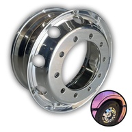 Roda de Alumínio BZ 295½ para Caminhões e Ônibus: Alto Brilho e Performance Superior - imagem 1