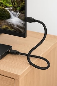 Cabo HDMI 2m 4K Ultra HD 3D: Imagem e Som Incríveis com Conexão Premium - imagem 4