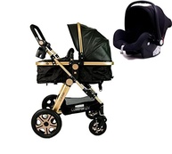 Kit Premium 3 em 1: Carrinho de Bebê + Bebê Conforto Preto Club Baby - Segurança e Estilo para Passeios Inesquecíveis - imagem 2