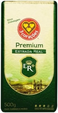 3 Corações Café Torrado e Moído Premium Estrada Real, 500G vácuo - imagem 4