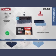 Cuecas Slip Duomo Algodão: Conforto em Kit com 3! - imagem 2