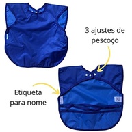 Kit 3 Babadores Regatas Impermeáveis BLW - Proteção Total Contra Vazamentos - imagem 5