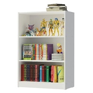 Estante Livreiro Madesa 6907 com 3 Nichos - Design Moderno em Branco - imagem 2