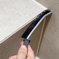 Escova Multifuncional THAELY para Fendas e Ranhuras | Kit com 3 Escovas de Cerdas de Polipropileno Azuis para Limpeza Profunda em Cozinhas, Banheiros e Janelas - imagem 4