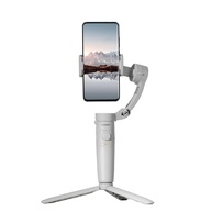 Gimbal Estabilizador 3 Eixos para Celular: Vídeos Profissionais, Vlogs e Streaming em Branco - imagem 1