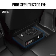 Caixa Amplificada Corzus CXS 303 Slim: Potência e Qualidade Sonora 350W RMS 8" 3 Canais - imagem 4