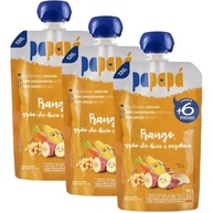 Kit 3 Papinhas Papapá Frango, Grão-de-bico e Vegetais 120g - Alimentação Saudável para Bebês - imagem 2