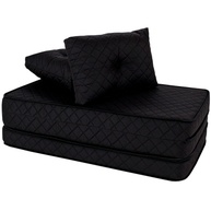 Puff Colchonete Dobrável 3 em 1 com Travesseiro - Sofá Cama Confortável em Espuma D33 - imagem 1
