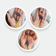 Kit 3 Terço Dezena Nossa Senhora Aparecida Hematita - Fé e Estilo para Seu Dia a Dia - imagem 4