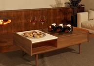 Rack Curvo para 3 Garrafas de Vinho em Aço TLPRO - Design Moderno e Durabilidade - imagem 3