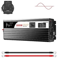 Inversor de Potência XIJIA 3000W Onda Senoidal Pura 24V para 220V - Energia Confiável para Carro e Acampamento - imagem 2
