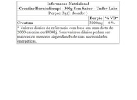 Creatina BORNTODISRUPT 300g - Under Labz - imagem 2