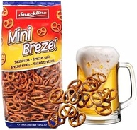 Snack Salgadinho Mini Pretzel 300g Snack Line importado - imagem 2