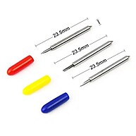 Lâminas Plotter: Kit 10 Facas Roland GCC 30º/45º/60º - imagem 1