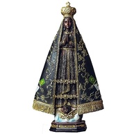 Imagem de Nossa Senhora Aparecida em Resina Importada 30cm - Decoração Sagrada com Detalhes Exclusivos - imagem 2