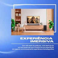 JBL Cinema SB580: Soundbar 3.1 Canais com Dolby Atmos e Subwoofer Sem Fio para uma Experiência Cinematográfica em Casa - imagem 5