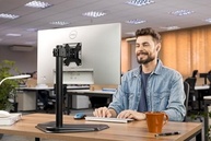 Suporte para Monitor com Base Fixa - Ajuste Perfeito para Tela de 14" a 32" - imagem 5