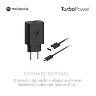 Carregador Motorola Turbo Power 33W USB-C: Carga Rápida e Potente - imagem 5