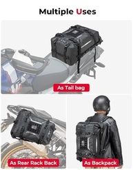 Bolsa Traseira Moto KEMIMOTO 35L Impermeável: Aventura e Segurança para Sua Viagem - imagem 3