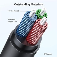 QCYDOBRASIL Cabo Extensor de Áudio 3.5mm: Som Ampliado e Conexão Perfeita! - imagem 4