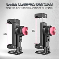 ULANZI ST-27: Tripé de Alumínio Arca-Swiss para Celular com 3 Entradas 1/4" e Ajuste 360° - imagem 5