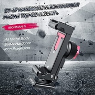 ULANZI ST-27: Tripé de Alumínio Arca-Swiss para Celular com 3 Entradas 1/4" e Ajuste 360° - imagem 3