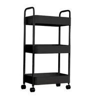 Carrinho Organizador Multiuso com 3 Prateleiras e Rodinhas 360° - Super Resistente até 30kg | Ideal para Cozinha, Banheiro, Escritório e Lavanderia - imagem 1
