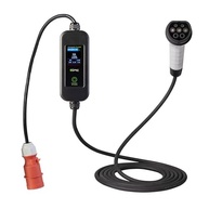 Carregador Portátil 22kW 380V para Carro Elétrico com Tela LCD - Conector Tipo 2 - imagem 2