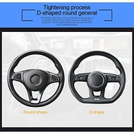 Capa de Volante Esportiva Fibra de Carbono 38cm - Antiderrapante e Respirável - imagem 5