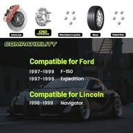Espaçadores de Roda Hubcentric 38mm para Ford F150, Expedition e Lincoln Navigator (2 Peças) - imagem 3