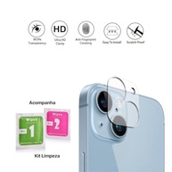 Kit Essencial iPhone 15: Película Vidro 3D Tela Toda + Proteção Câmera - imagem 3