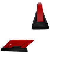 Logotipo Decorativo F1 Hiper 3D - Paixão por Velocidade em Vermelho e Preto - imagem 4