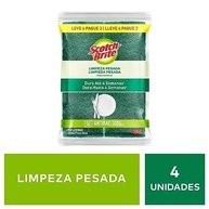 Scotch-Brite 3M Esponja Multiuso Leve 4 Pague 3 - Limpeza Poderosa e Duradoura - imagem 4