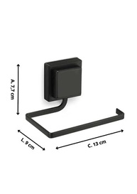 Papeleira Piatina 3M Moderna | Design Clean e Resistente | Até 700g | Banheiro Organizado - imagem 4